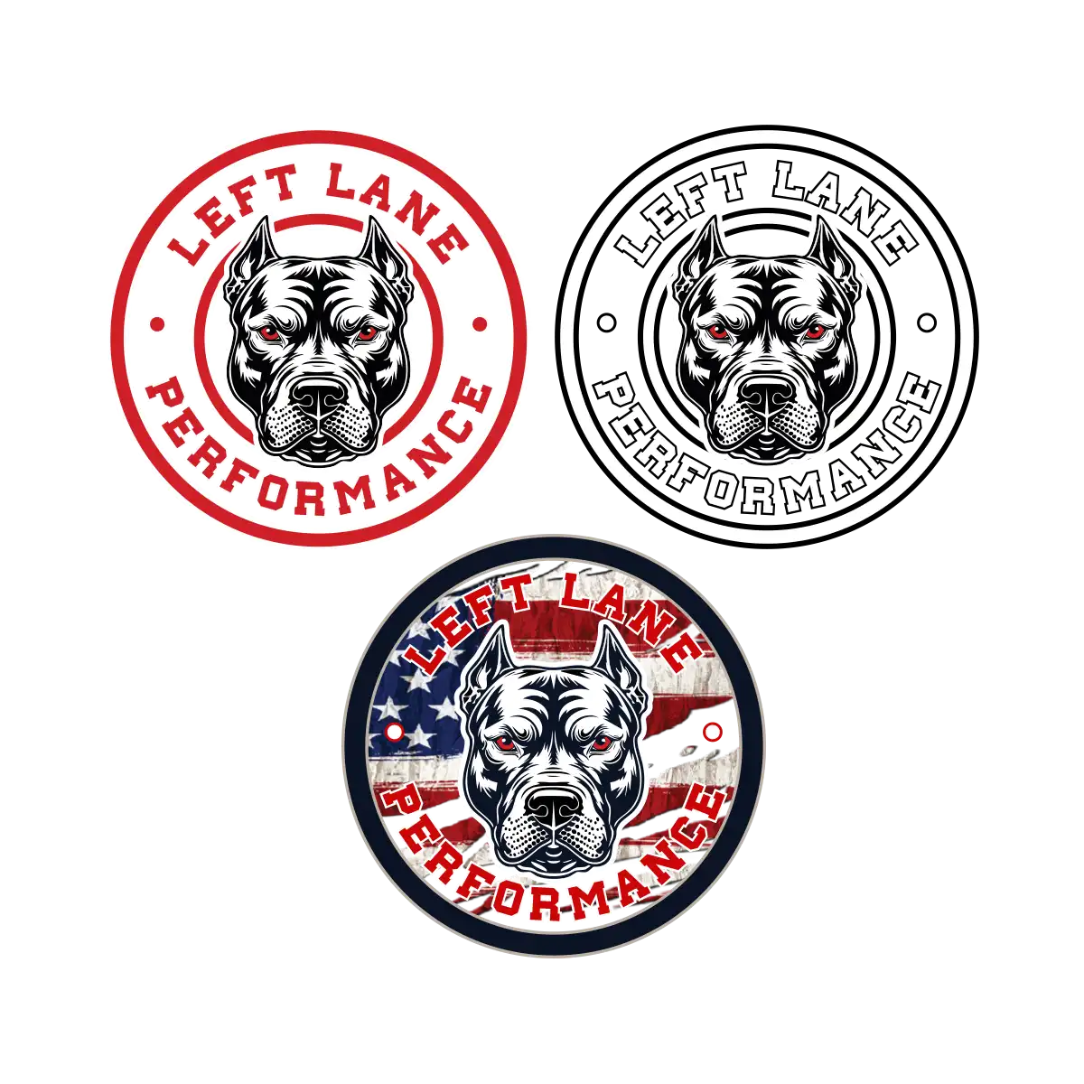 Left lane performance pitbull designs